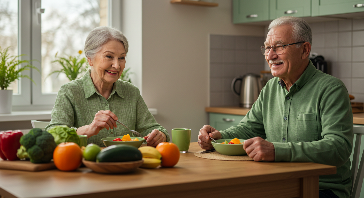 Alimentação Saudável na Terceira Idade: Como Nutrir Corpo e Mente
